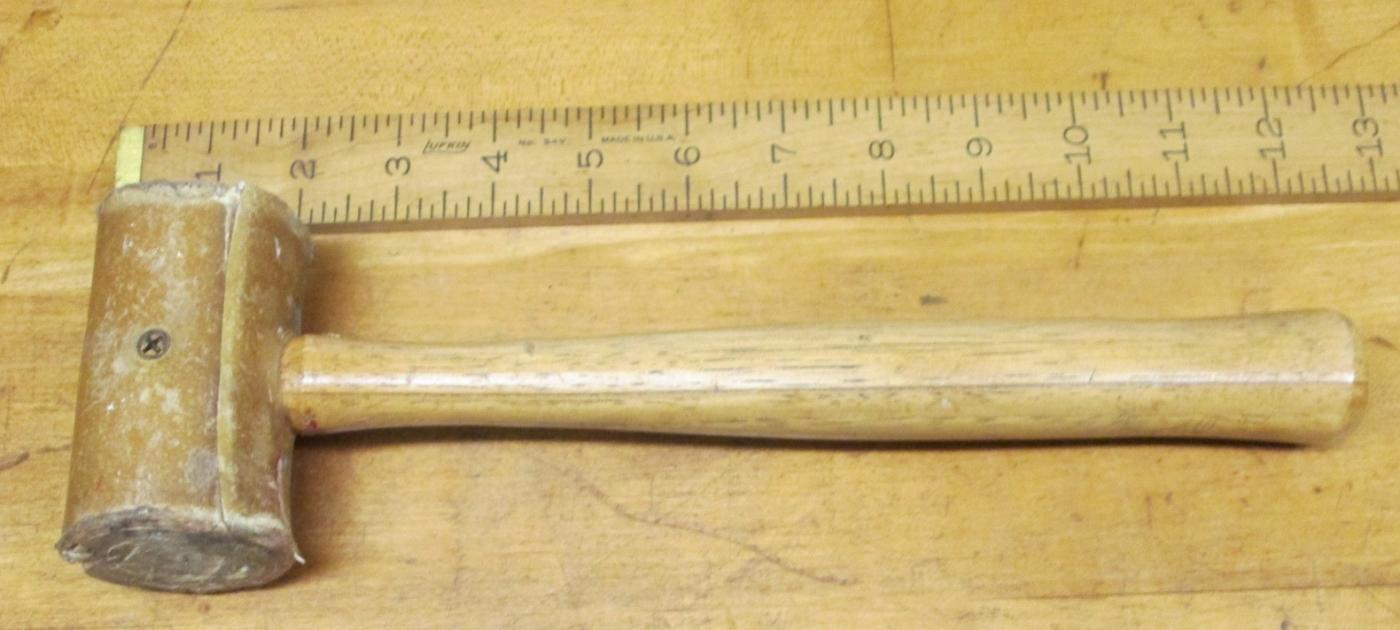 Raw-Hide Leather Mallet 3/4 Pound