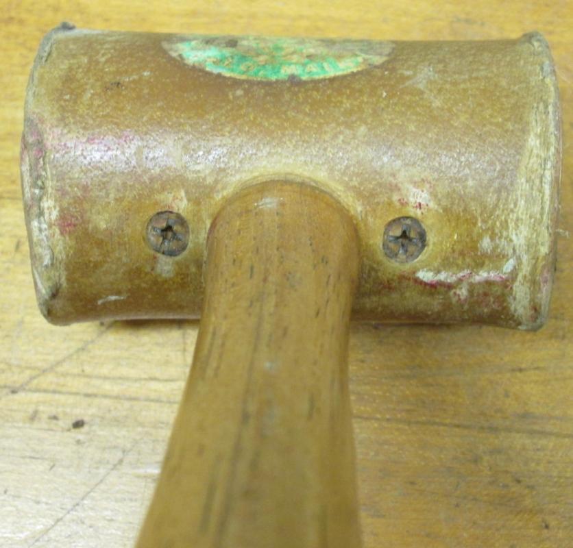 Raw-Hide Leather Mallet 3/4 Pound