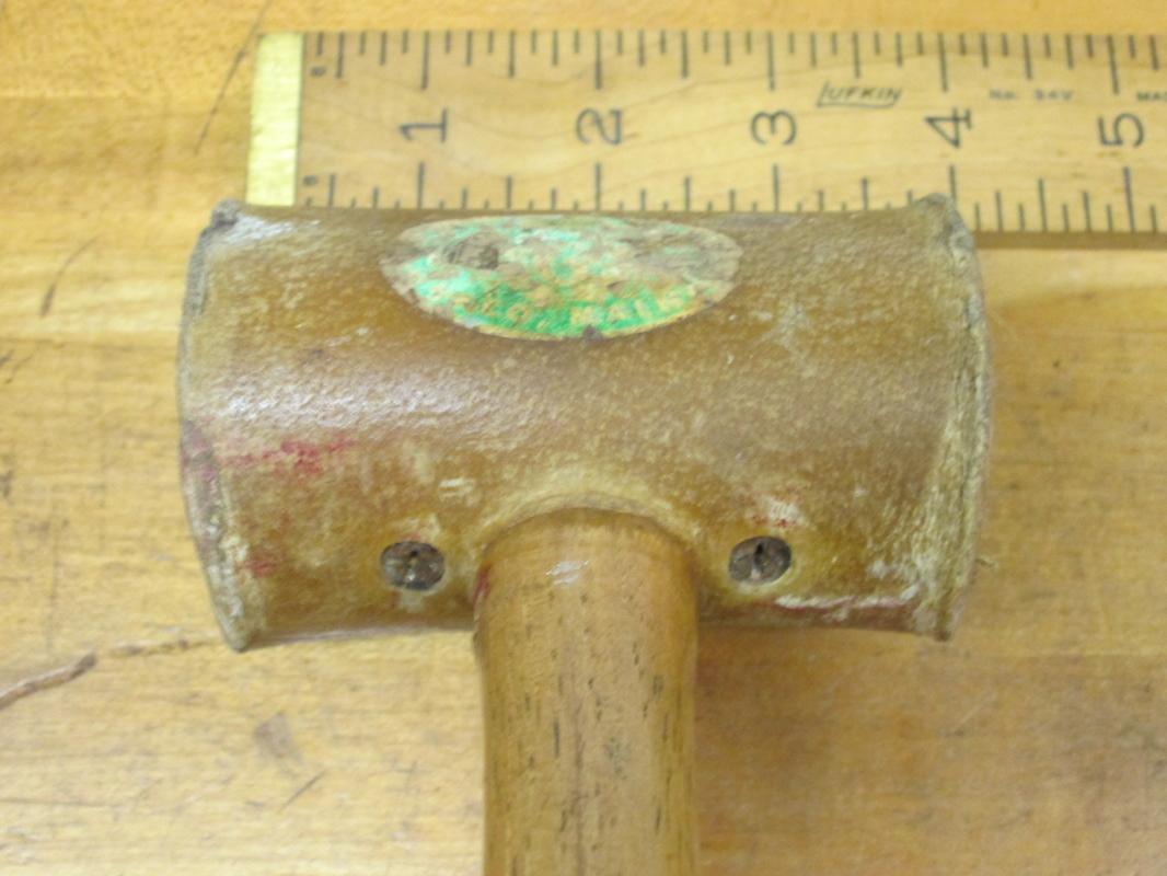 Raw-Hide Leather Mallet 3/4 Pound