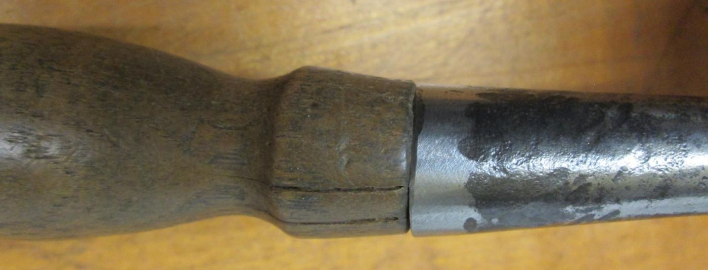 Antique Socket Firmer Chisel 7/8 inch