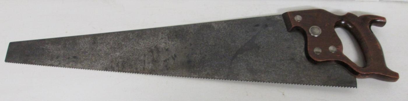 Antique Rip Hand-Saw Eagle Medallion 5 1/2 TPI