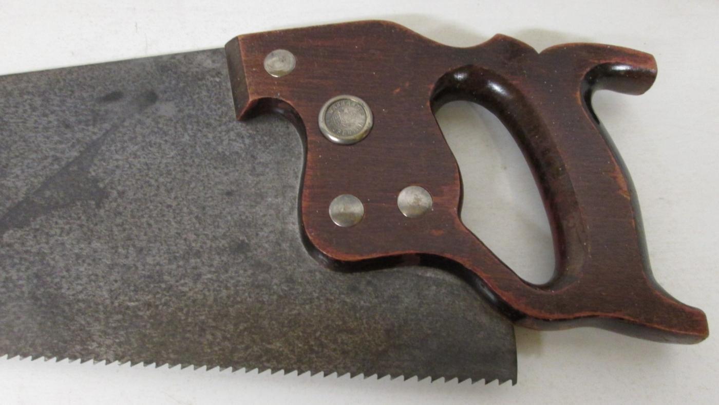 Antique Rip Hand-Saw Eagle Medallion 5 1/2 TPI