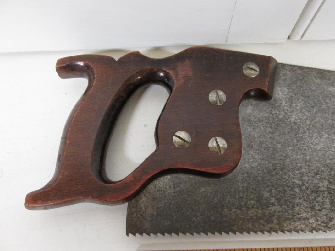 Antique Rip Hand-Saw Eagle Medallion 5 1/2 TPI