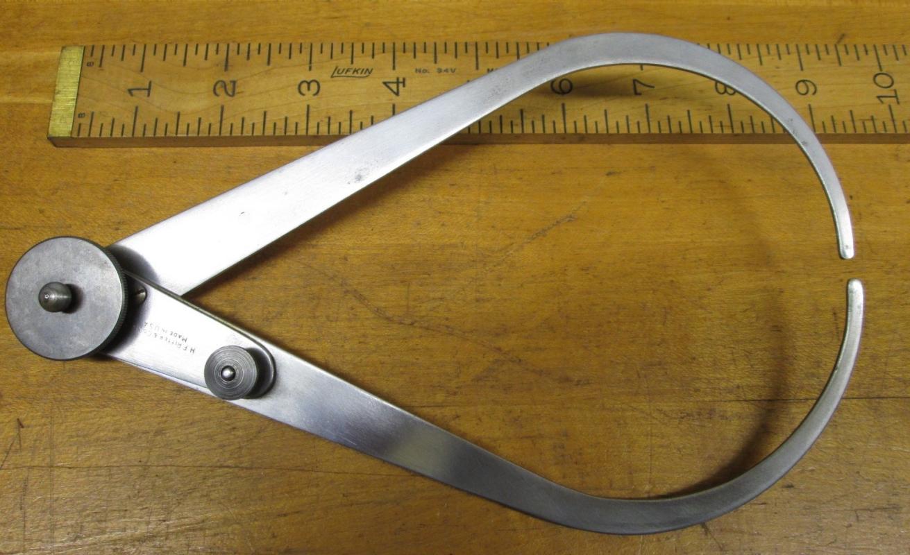H.F. RITTER Outside Caliper Lock Joint Transfer 8 inch