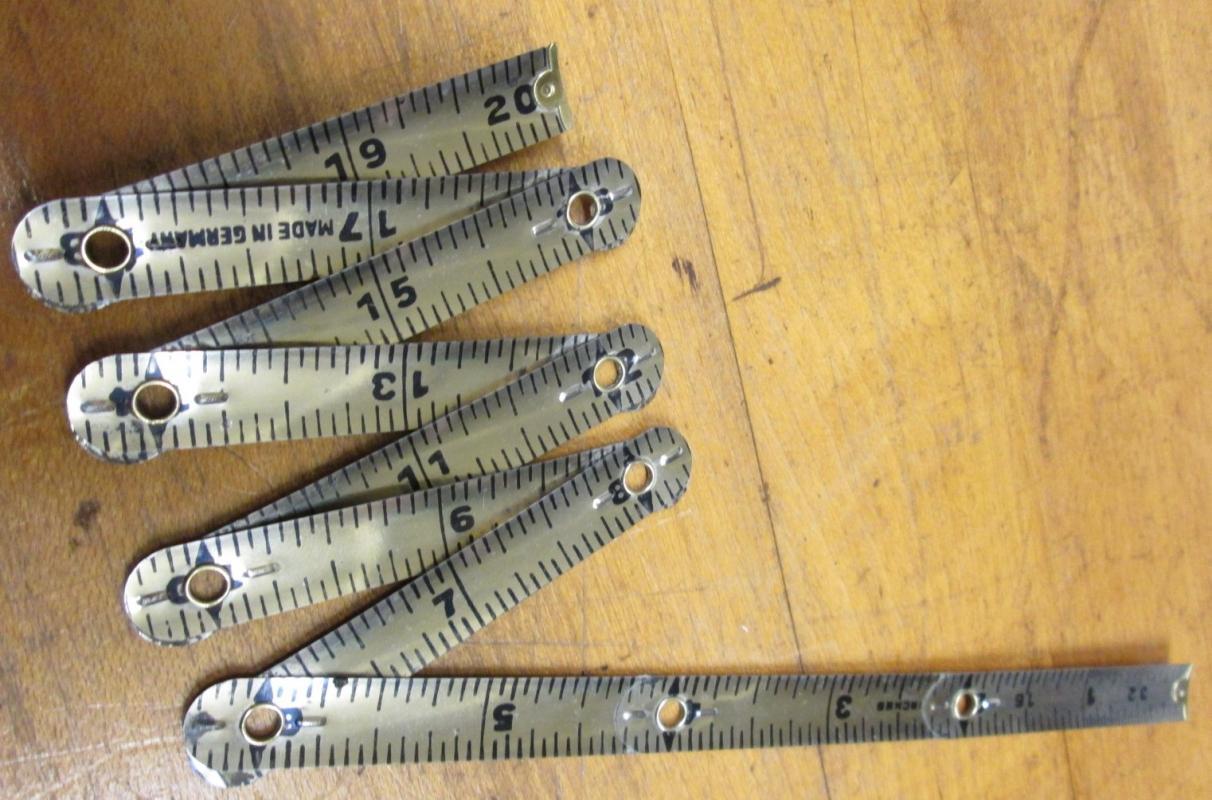 Steel Folding Rule 20 inch Germany