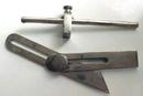 Nickel Plated Marking Gage and Bevel Gage