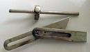 Nickel Plated Marking Gage and Bevel Gage