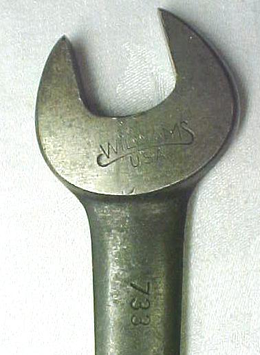 Williams Double Ended Open End Wrench