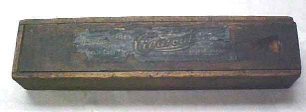 Clearcut Files Wood Advertising Box