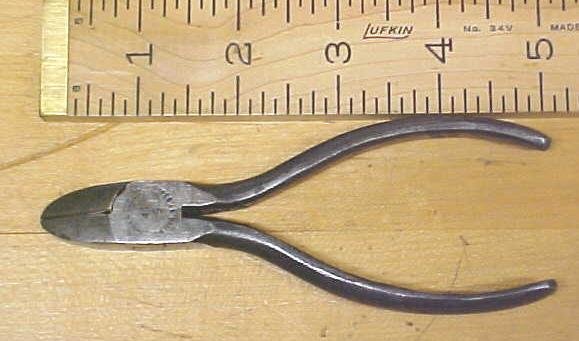 Utica Pliers Diagonal Wire Cutters No. 41 - 5 inch