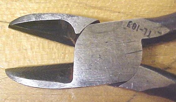 Utica Pliers Diagonal Wire Cutters No. 41 - 5 inch