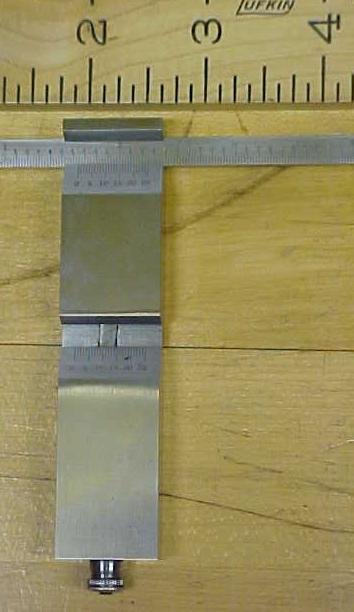 Vernier Depth Gage Gauge w/ Fitted Case Unique!
