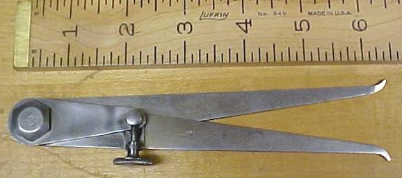 L.S. Starrett Inside Caliper Firm Joint Pre-1909 No. 35