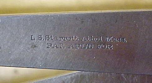 L.S. Starrett Inside Caliper Firm Joint Pre-1909 No. 35