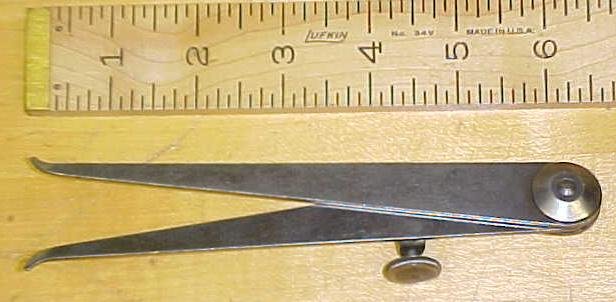 L.S. Starrett Inside Caliper Firm Joint Pre-1909 No. 35