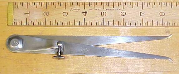 L.S. Starrett Inside Caliper Firm Joint Pre-1909 No. 35