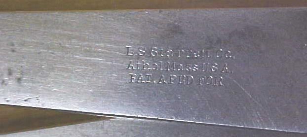 L.S. Starrett Inside Caliper Firm Joint Pre-1909 No. 35