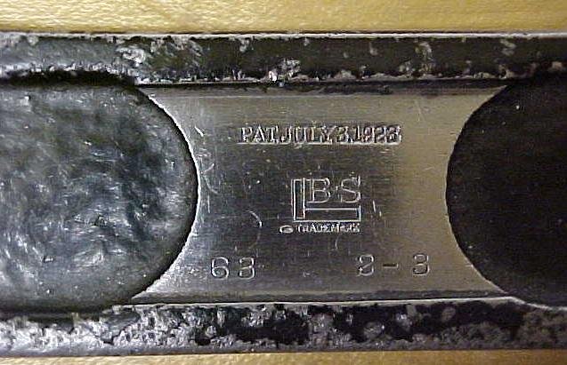 Brown & Sharpe No. 63 2-3 inch Micrometer Patented 1923