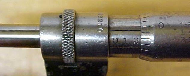 Brown & Sharpe No. 63 2-3 inch Micrometer Patented 1923