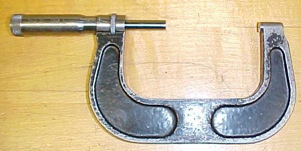 Brown & Sharpe No. 63 2-3 inch Micrometer Patented 1923