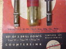 North Bros. YANKEE Tool Set for No. 33H, 233H Screwdriver, Drill, Tips