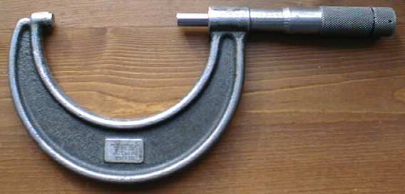 Lufkin Outside Micrometer No. 1913V 2-3