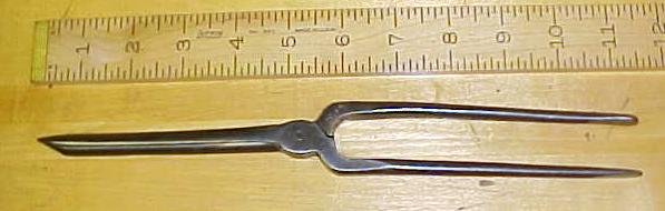 Acier 19th Century Curling Iron