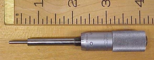 Starrett Micrometer Head 0-1 inch Special