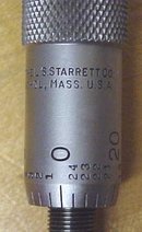 Starrett Micrometer Head 0-1 inch Special