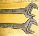 Antique Double Ended Wrench 70 to 83 3 Different Sizes