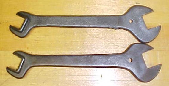 Antique Double Ended Wrench 70 to 83 3 Different Sizes