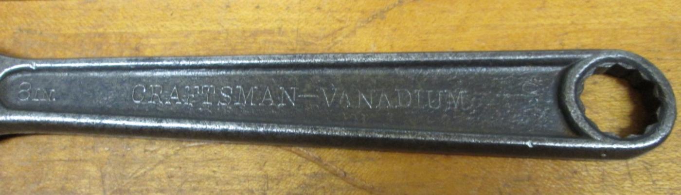 Craftsman Adjustable Wrench 8 inch VANADIUM