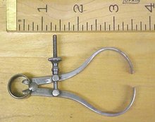 Starrett Outside Spring Thread Calipers 3 inch No. 80