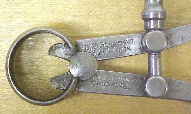 Starrett Outside Spring Thread Calipers 3 inch No. 80