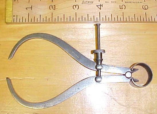 Standard Tool Outside Caliper 5 Inch The Boss Rare!