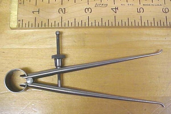Lufkin Intside Caliper Toolmakers' 5 Inch No. 142