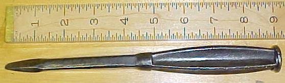 Antique Heavy Duty Cast Steel Machinist Screwdriver