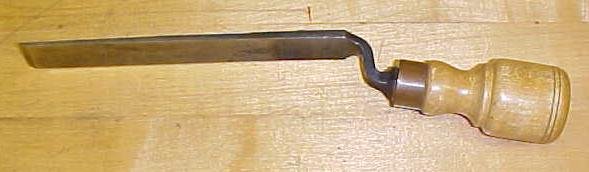 Buck Brothers Cranked Neck Gouge Chisel 3/4 inch