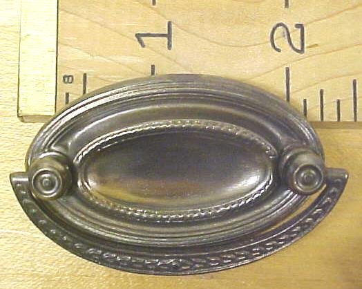 Antique Drawer Pulls Hardware Brass 4 Pulls