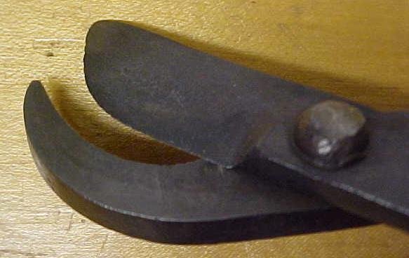 Antique Tin Snips Hand Made Forged Primitive