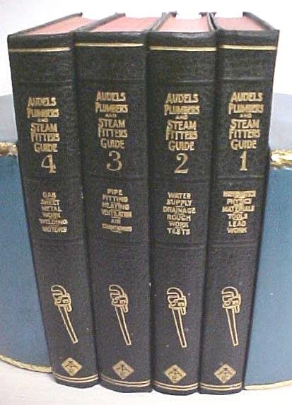 Audels Plumbers & Steam Fitters Guide Set 1948