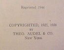 Audels Plumbers & Steam Fitters Guide Set 1948