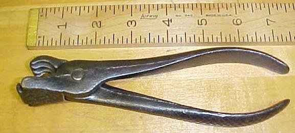 Hog Ring Pliers Hog Ringer Patent 1874