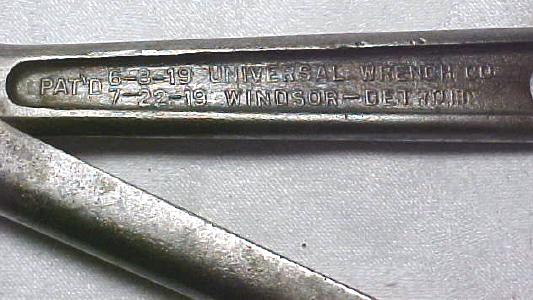 Universal Wrench Co. Lever Speed Adjustable Wrench