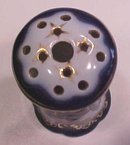 Salt & Pepper Rosenthal + Hat Pin Holder Violets German