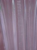 Pressed Glass Water Bottle & Vase