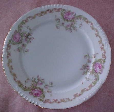 Bavaria Plate Floral 7 inch