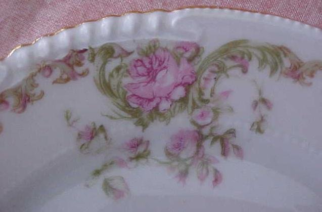 Bavaria Plate Floral 7 inch