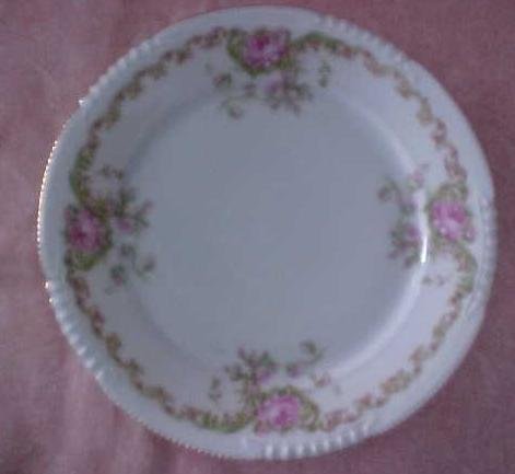 Bavaria Plate Floral 7 inch