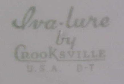 Crookville Homestead in Winter Plate Iva-Lure 8 inch